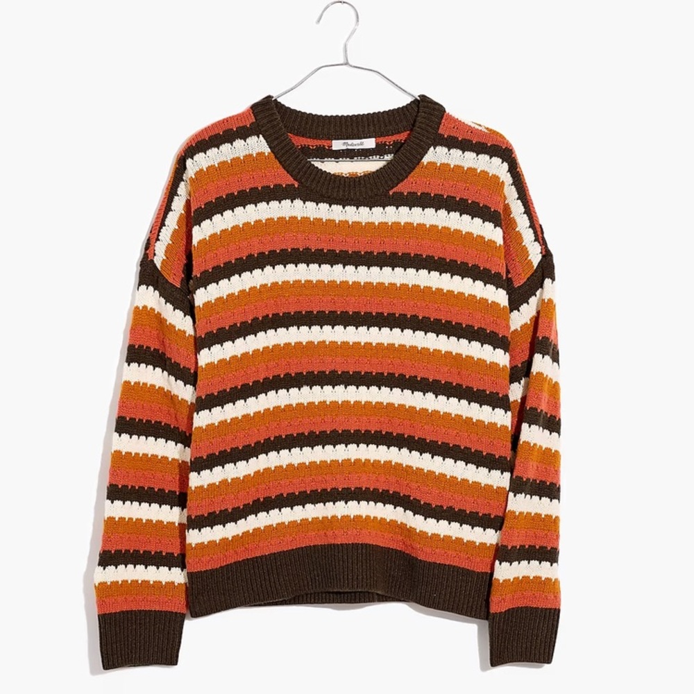 Madewell Striped Pullover Sweater